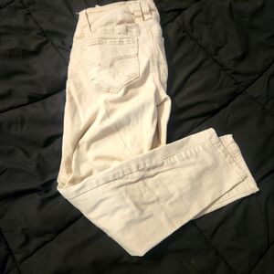 YMI Wanna Betta Butt Crop Khakis